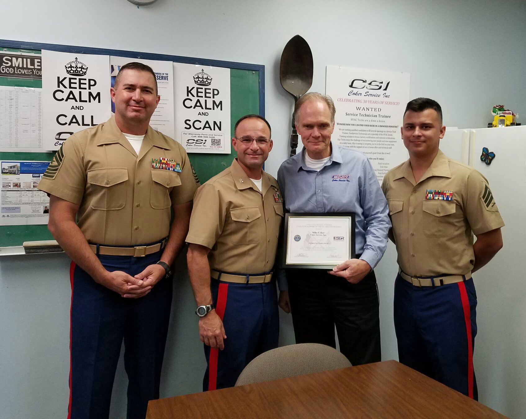 Our Community Coker Service Inc